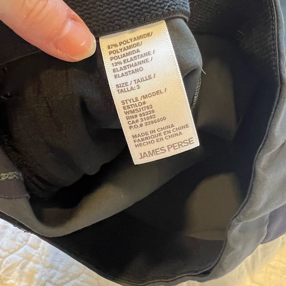 James Perse Y/OSEMITE Womens Scuba Color Blocked Legging 2 - Picture 6 of 7